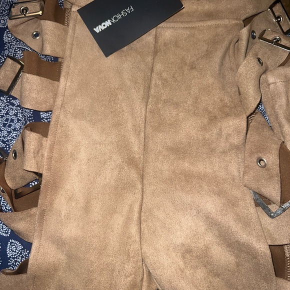 Suede Pants/never worn - Picture 3 of 3